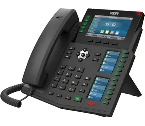 Fanvil X6U V2 černá / IP telefon / 20 linek / 4.3" LCD / Gigabit / PoE / Wi-Fi / Bluetooth