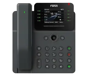 Fanvil V62 Pro černá / IP telefon / bezdrátové sluchátko / 12 linek / PoE / Gigabit LAN / 2,8"