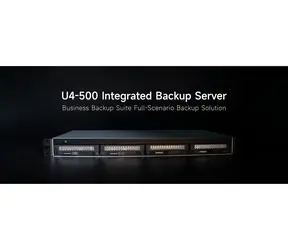 TerraMaster U4-500 / NAS / 1U Rack / 4x SATA HDD/SSD / Intel Core i3-1215U / 8GB DDR5 / 2x 10GbE / Diskless