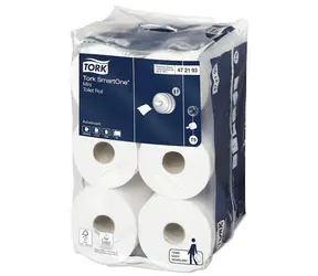 Tork Advanced SmartOne Mini T9 / Toaletní papír / 2vrstvý / 12 rolí / 111,6 m