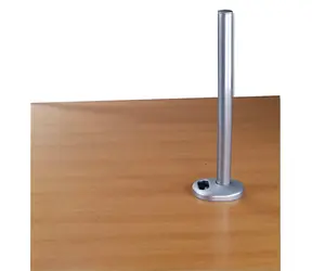 Lindy stolní úchyt Loch System 450 mm stříbrná / Držák / modulární upevnění na stůl / 35x35 mm