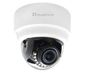 LevelOne HUBBLE Dome bílá / IP kamera / 3 MP / H.265 / PoE / IR 20 m