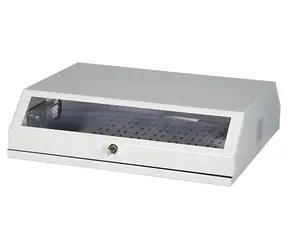 EFB 691703V šedá / Nástěnný rozváděč 19" / 8U / max. 30 kg / IP20