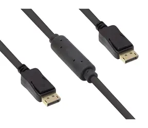 Good Connections DP1.2 - 15 m černá / Propojovací kabel / DisplayPort-DisplayPort / 4K UHD 60Hz / Aktivní