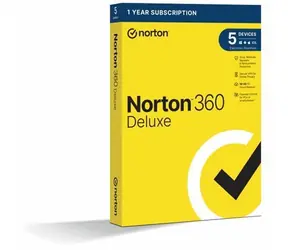 Norton 360 Deluxe / Antivirový software / 5 zařízení / 50 GB úložiště / 1 rok / CZ
