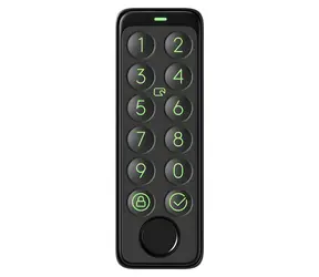 SwitchBot Keypad černá / Klávesnice zámku / otisk prstu / PIN kód / Bluetooth / IP65