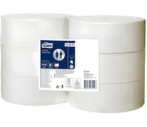 Tork Advanced T1 Jumbo bílá / Toaletní papír / 2 vrstvy / 360 m / 6 ks