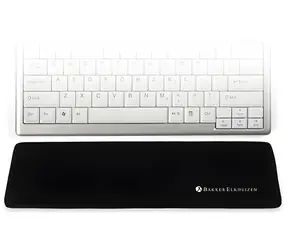 BakkerElkhuizen Ergo Wrist Rest Compact černá / Opěrka zápěstí ke klávesnici / 330 × 80 × 13 mm