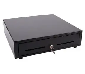 Olympia LD 410A černá / Pokladní zásuvka / 8+4 přihrádky / Kov / 12-14V