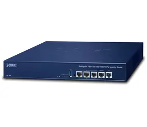 Planet VR-300 / Router / Firewall / VPN / VLAN / QoS / 2x WAN SD-WAN / 3x LAN / AP kontrolér