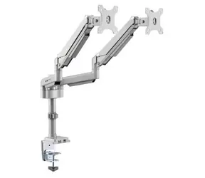 Eaton Tripp Lite DDR1732DAL stříbrná / Stolní rameno pro 2 monitory / 17-32" / VESA 100x100 mm / Nosnost 18 kg