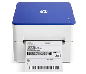 HP HPKE200 modro-bílá / Tiskárna štítků / Přímý tepelný tisk / 203x203 DPI / USB