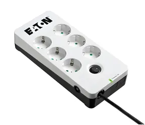 EATON Protection Box PB6D / Přepěťová ochrana / 6 zásuvek / 1,5 m / 10 A