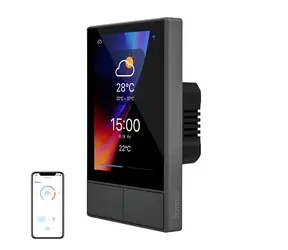 Sonoff NSPanel-US černá / Chytrý ovládací panel / 3,5" dotykový displej / WiFi / Bluetooth 4.2