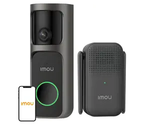 IMOU Doorbell 3 Kit černá / Videozvonek / 4MP / Wi-Fi / 5000mAh baterie