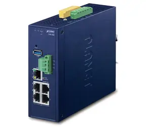 Planet IVR-300 / Router / Firewall VPN / VLAN / QoS / 2x WAN SD-WAN / 3x LAN / IP30