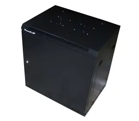 XtendLan 9U 600×450 mm / Nástěnný rozvaděč / jednodílný / plné dveře / úprava proti vykradení