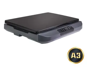 Avision FB5100 černo-šedá / Plochý skener / A3 / 1200x1200 DPI / USB 3.2 / CMOS CIS