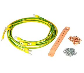 EFB K3930V2N / Zemnicí sada pro rozvaděč / 19"
