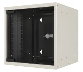 EFB WGB-1006WS.30 bílá / Nástěnný rozvaděč / 10" / 6U / 312x304x300 mm / IP20