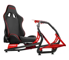 Oplite GT3 Superfast V2 černá / Závodní kokpit / Ocel / Nosnost 100 kg / Thrustmaster, Logitech, Fanatec