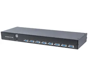 Intellinet KVM switch modulární 8-port VGA / KVM přepínač / 8 portů / VGA / USB-A