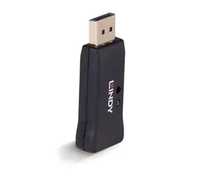 Lindy 32118 DisplayPort 1.4 EDID Emulator černá / Adaptér / 7680x4320 / 32,4 Gbit/s / HDCP