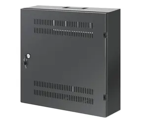 Intellinet Nástěnný rozvaděč 4U 540x550 mm černá / Rozvaděč / 19" / Uzavřený rám / Nosnost 60 kg / Kov