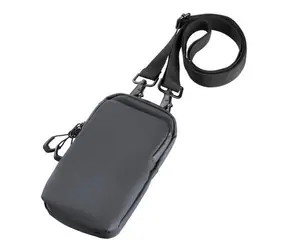 TROIKA Black Smartbag černá / Taška na telefon přes rameno / IPX4 / nastavitelný popruh
