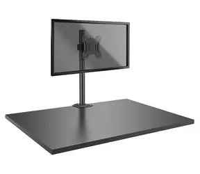 Lindy černá / Rameno na monitor / krátké / 17-28" / nosnost 8 kg / náklon -45 - 45° / rotace 360°