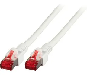 EFB bílá (K5518.15) / Patch kabel / Cat6A S/FTP / 15 m / RJ-45 / LSZH