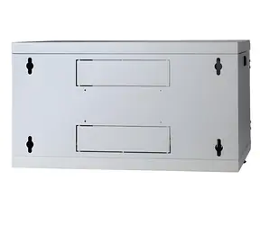 EFB 691606VGR.50 šedá / Nástěnný rozvaděč / 19" / 6U / 600×500 mm / výklopný rám / dvoudílný / nosnost 40 kg