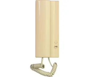Tesla Elegant slonová kost / Domácí telefon / bzučák / 1 tlačítko el. zámku