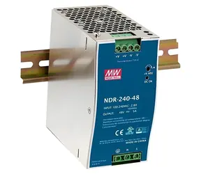 Mean Well NDR-240-48 / Průmyslový napájecí zdroj / 48V / 240W / DIN lišta