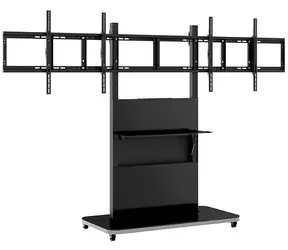 Hagor Pro-Tower L Dual / Podlahový stojan pro 2 obrazovky / 55" - 65"