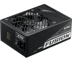 XPG Fusion 1600W Titanium černá / Napájecí zdroj / 80 PLUS Titanium / Aktivní chlazení / MTBF 125 000 h