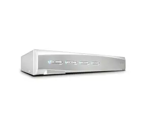Lindy KVM Switch Pro 4 Port DisplayPort 1.2 / Přepínač KVM / 4 porty / 4K Ultra HD / USB 2.0
