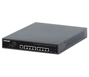 Intellinet 562003 / Switch / L2+ Managed / 8-port PoE++ 242W / 8x GbE / 2x SFP