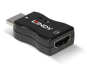 Lindy 32119 EDID Emulator černá / Adaptér / HDMI / 4K / HDCP