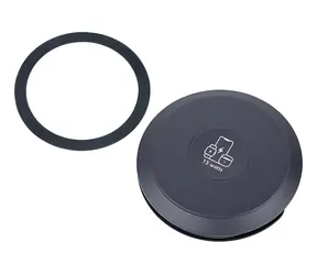 TROIKA Kabeltrommel černá / Bezdrátová nabíječka / MagSafe / 15W / integrovaný kabel