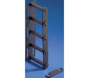 Rittal DK 7111.222 / Kabelový organizér do racku / Sada 4 ks / 4U