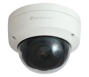 LevelOne FCS-3403 bílá / IP kamera / Dome / 4 MP / H.265 / PoE / IP67