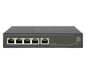 LevelOne Hilbert GES-2105P / Switch / Managed / 5x GE / 4x PoE+ / 60W PoE