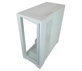 LC-Power Gaming 806W Crosswind_X bílá / Skříň / Midi Tower / ATX / Temperované sklo / RGB