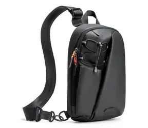 Inateck FB01003 černá / Taška přes rameno / polyester / RFID / voděodolná / nastavitelný popruh 82-116 cm