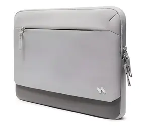 Inateck Brašna na notebook 13" šedá / Brašna na notebook / recyklovaný nylon / přední kapsa