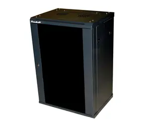 XtendLan Nástěnný rozvaděč 18U/600x450 / Rozvaděč / jednodílný / rozložený / skleněné dveře