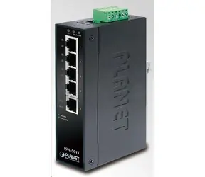Planet ISW-501T / Switch průmyslový / 5x 10/100Base-TX / DIN / IP30 / -40 až 75 °C