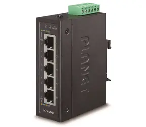 Planet IGS-500T / Switch průmyslový / 5x 1000Base-T / DIN / IP30 / -40 až +75 °C