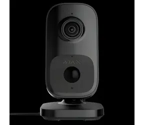 Ajax IndoorCam černá / Vnitřní IP kamera / 4 Mpx / Wi-Fi / PIR senzor / AI detekce